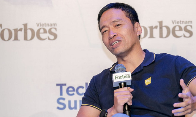 Lê Hồng Minh Vinagame tại sự kiện Forbes Tech Summit 2019